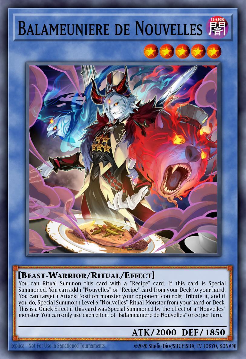 Balameuniere de Nouvelles WISU-EN033 Super Rare Yu-Gi-Oh! Trading Card