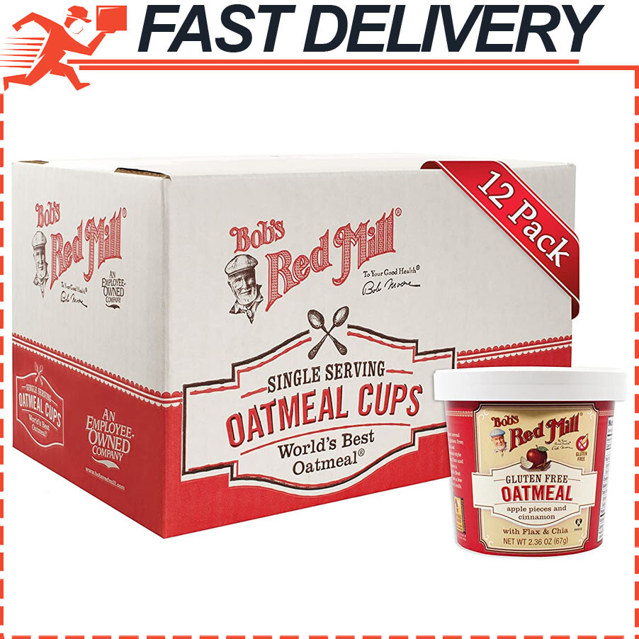 bob's red mill oatmeal cups apple cinnamon
