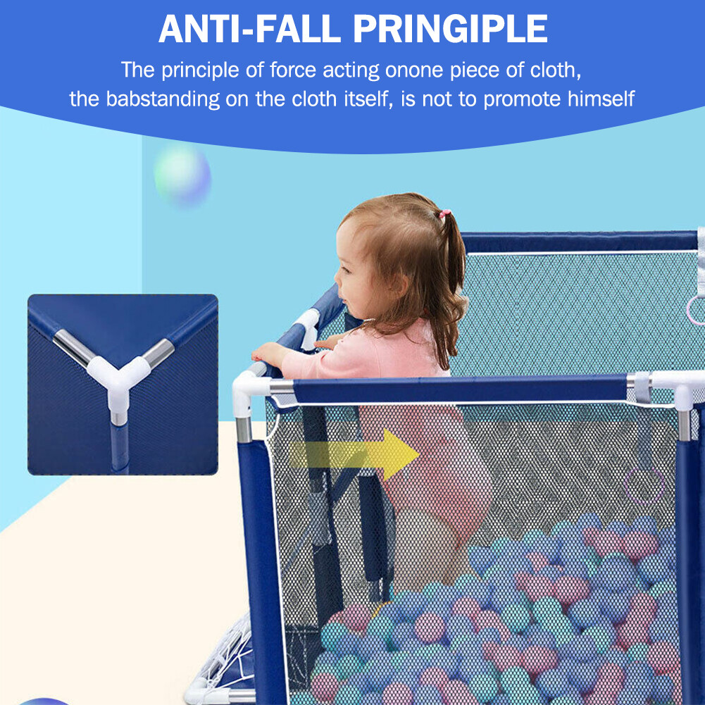 Large Baby Playpen Safety Toy Gate Kids Toddler Fence Play Activity
