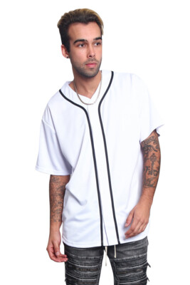 Men's Classic Raglan Plain Baseball Jersey Tee Uniform T-Shirts S~5XL  BJ42-KK6B