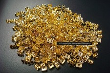 500 Gold pl 5x3mm post butterfly earring backs earring clutches earnuts fpe187c