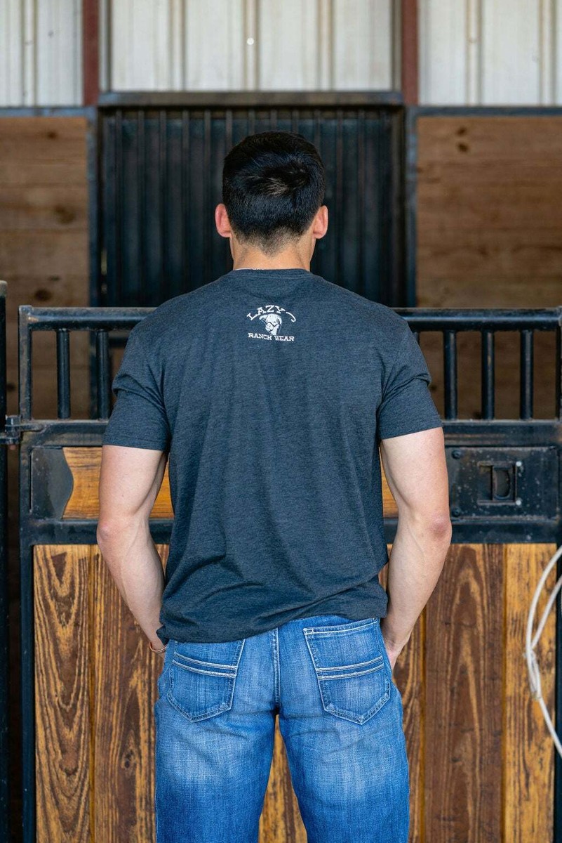 Lazy J Ranch Wear Hereford Mexico Elevation Short Sleeve T