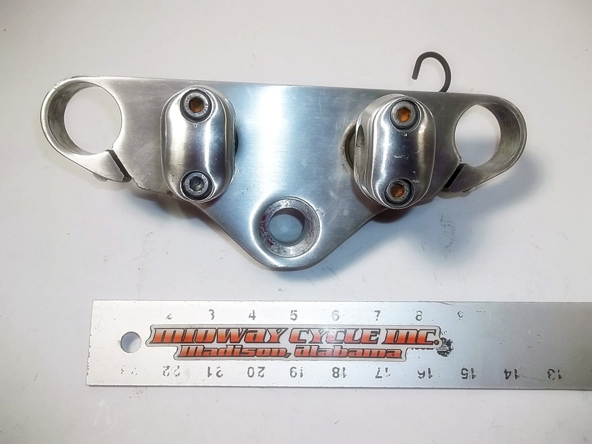 YAMAHA 01 XVS1100 V-STAR CUSTOM UPPER TRIPLETREE FORK CROWN 4VR