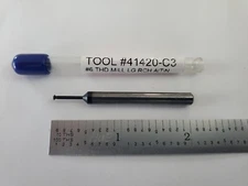 Harvey Tool Carbide Thread Mill #6 ( 3/16 Shank,  .098 Dia X .375 Depth ) 4...