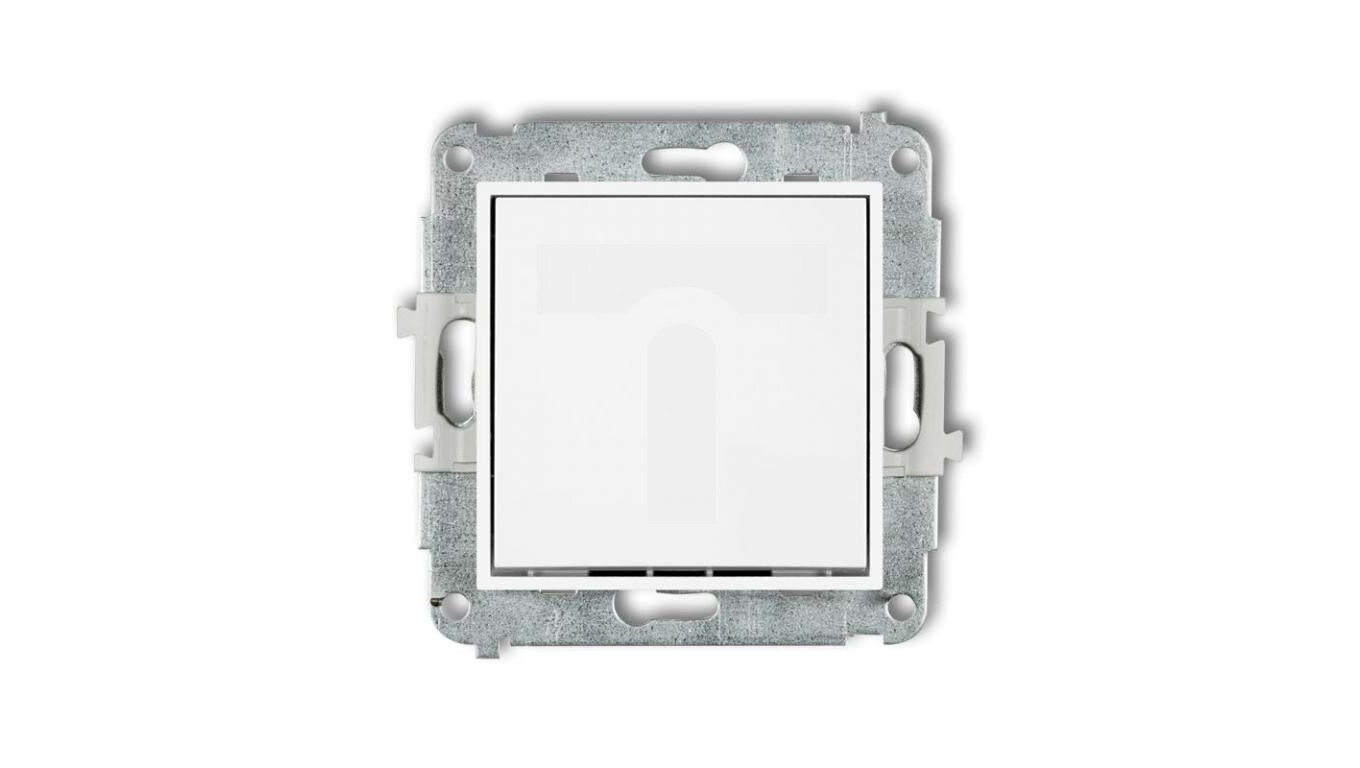 MINI Single-pole switch mechanism, matt white 25MWP-1 /T2UK