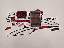 Fits Suzuki 90 Four Stroke (2004) Utombordare   Dekaler Sticker Set