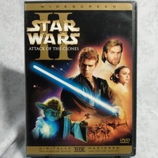 Star Wars Episode II: Attack of the Clones (DVD, 2002, 2-Disc Set, Widescreen)