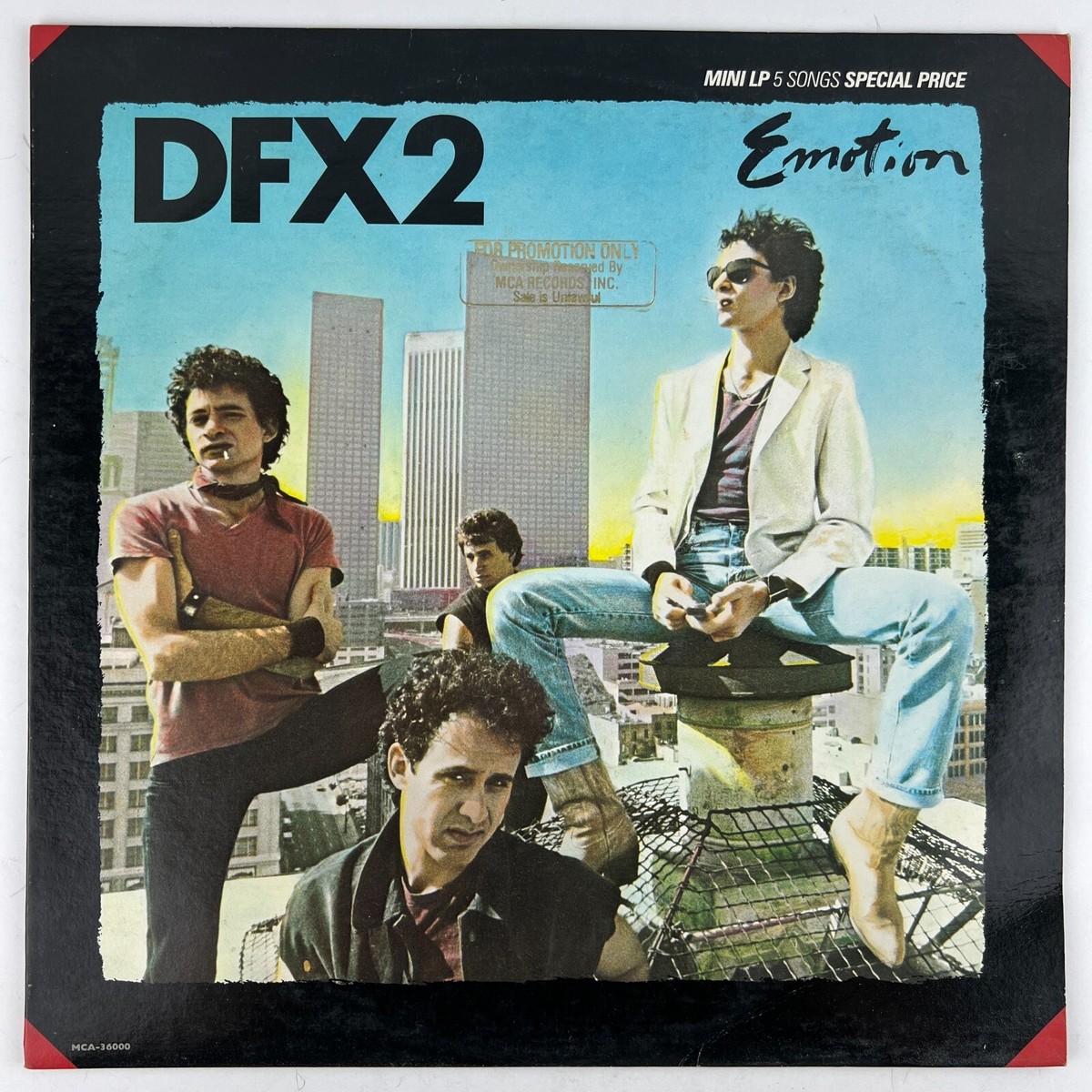 DFX2 - Emotion Promo Vinyl LP Record Album MCA-36000 | eBay