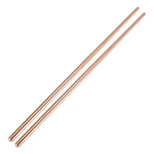 Cooper Chopsticks 99% Pure Copper Reusable Cooper Long Chopsticks Chinese for...
