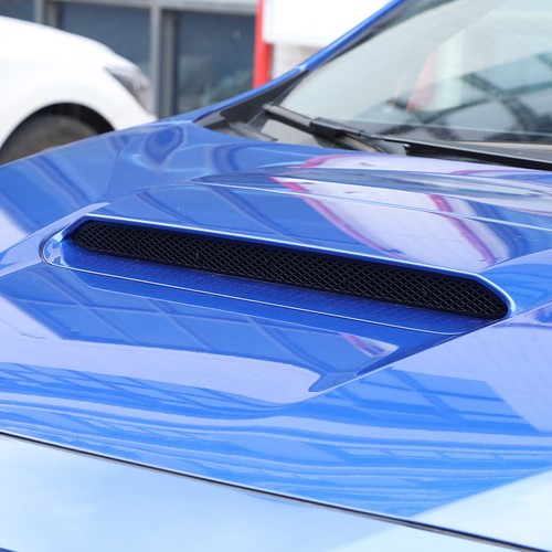 Black Stainless Steel Front Hood Mesh Grille Net For Subaru WRX STI 2022-2023 US - Picture 7 of 15