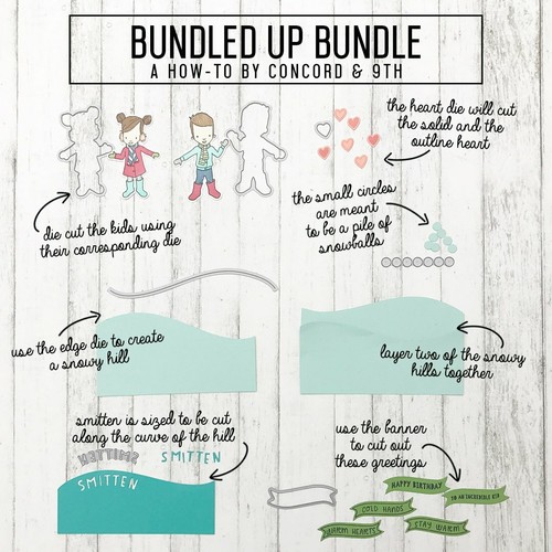 Concord & 9TH Bundled Up Stamp Set and Concord & 9TH Bundled Up Die Set - Picture 4 of 12