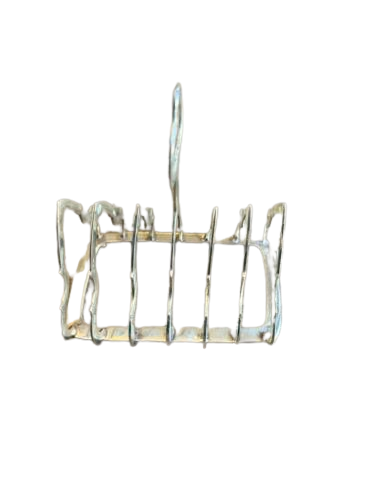 Victorian Design 6 slice silver plated toast rack by Retro Collections - Picture 4 of 5