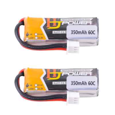 350mah 2s 7.4v lipo 60 c SPEKTRUM 30C Battery: PH2.0 # SPMX-1090 Dont over Powerhobby 7.4V 350mAh 2S 50C