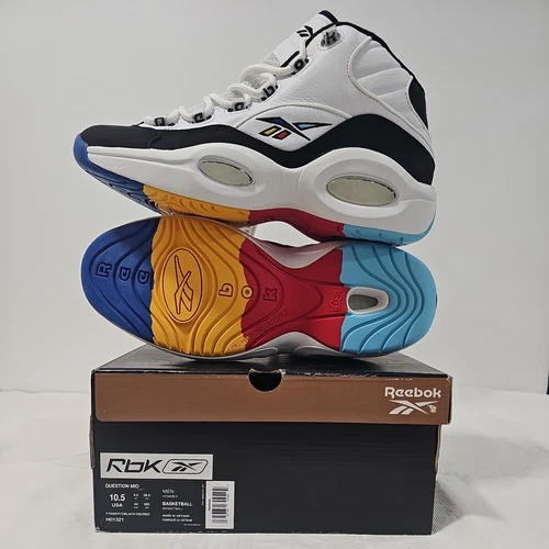 Size 10.5 - Reebok Question 2022 Mid Blue Toe