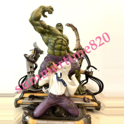 Hulk Transformation Resin Statue 1/4 Scale In Stock Green Giant Model Custommade