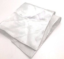  98 Bloomingdales Men Pocket Square Casual Gray Solid Dress Suit Handkerchief