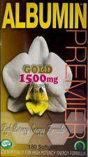 Schweitzz Albumin Gold Vital Potency Energy Formula Antioxident 180 Capsules New