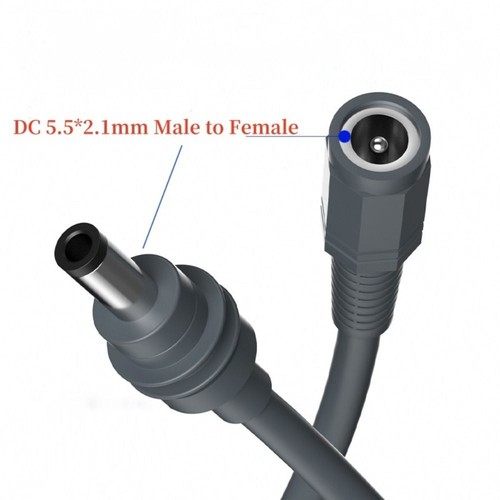 DC Male To Female Extension Adapter Cable for Starlink Mini Travel - Picture 5 of 15