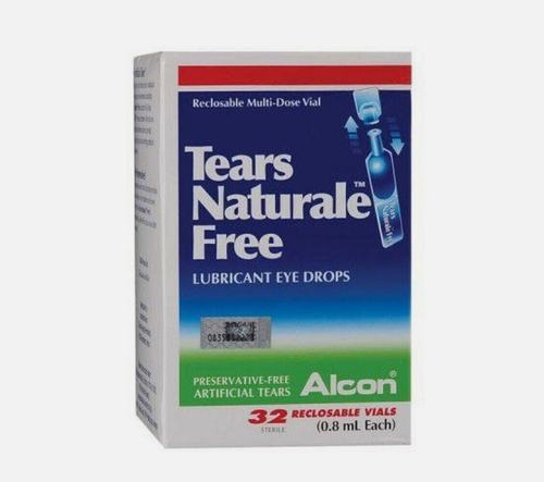 10 BOX ALCON TEARS NATURALE FREE 32 Fläschchen 0,8 ml GLEITMITTEL AUGENTROPFEN LINDERER - Bild 9 von 12
