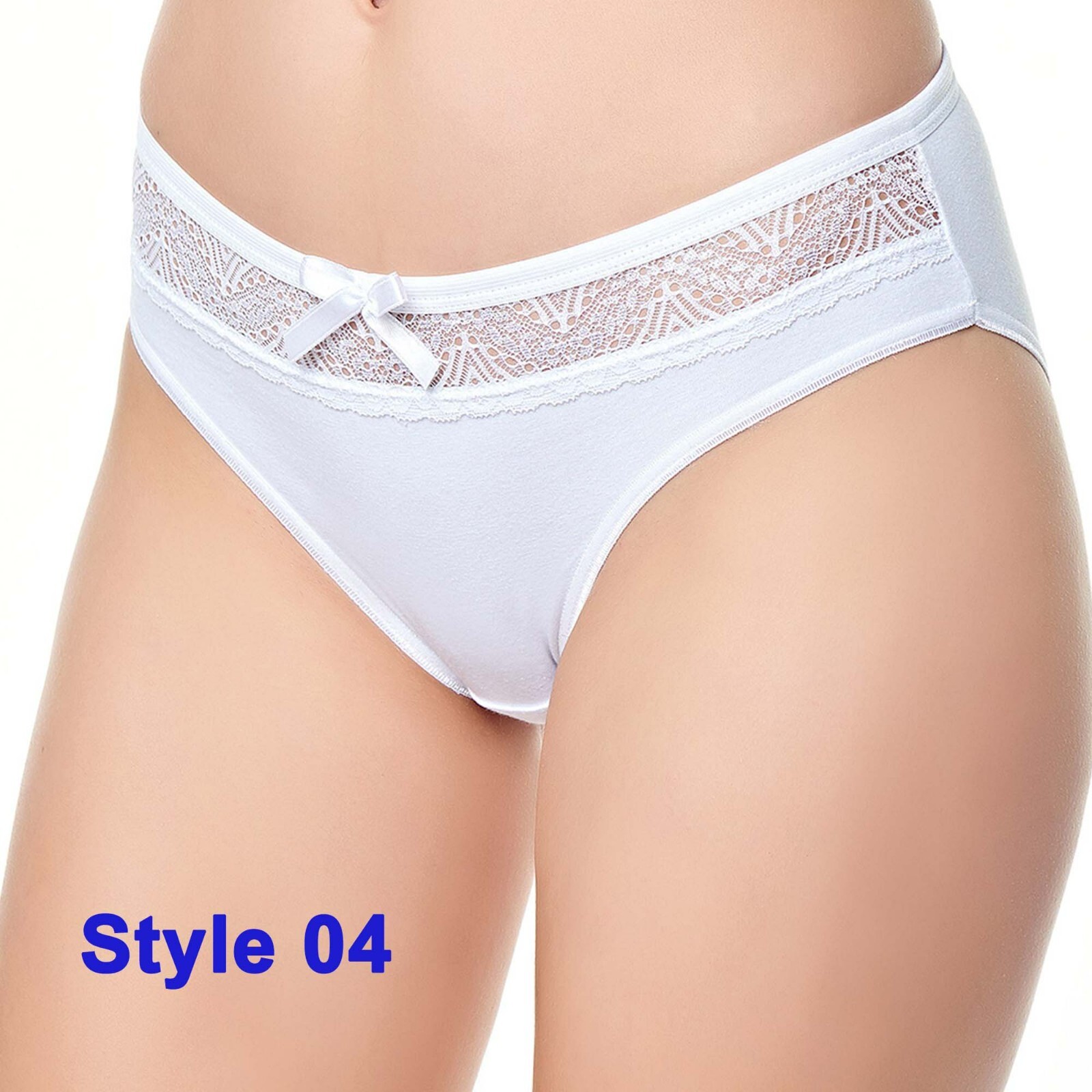 612 Pack Women's Modal Pants Elastic Waistband Bikini Briefs Plain