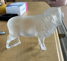 Lalique Frosted Glass Ram