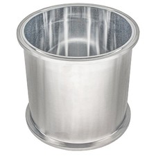 HFS(R) 6" Sanitary Tri Clamp Spool 6" Length Stainless Steel 304 Round Tubing