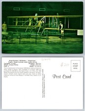 Wright Flyer 1909 Model Reproduction Air Force Museum Dayton Ohio Postcard