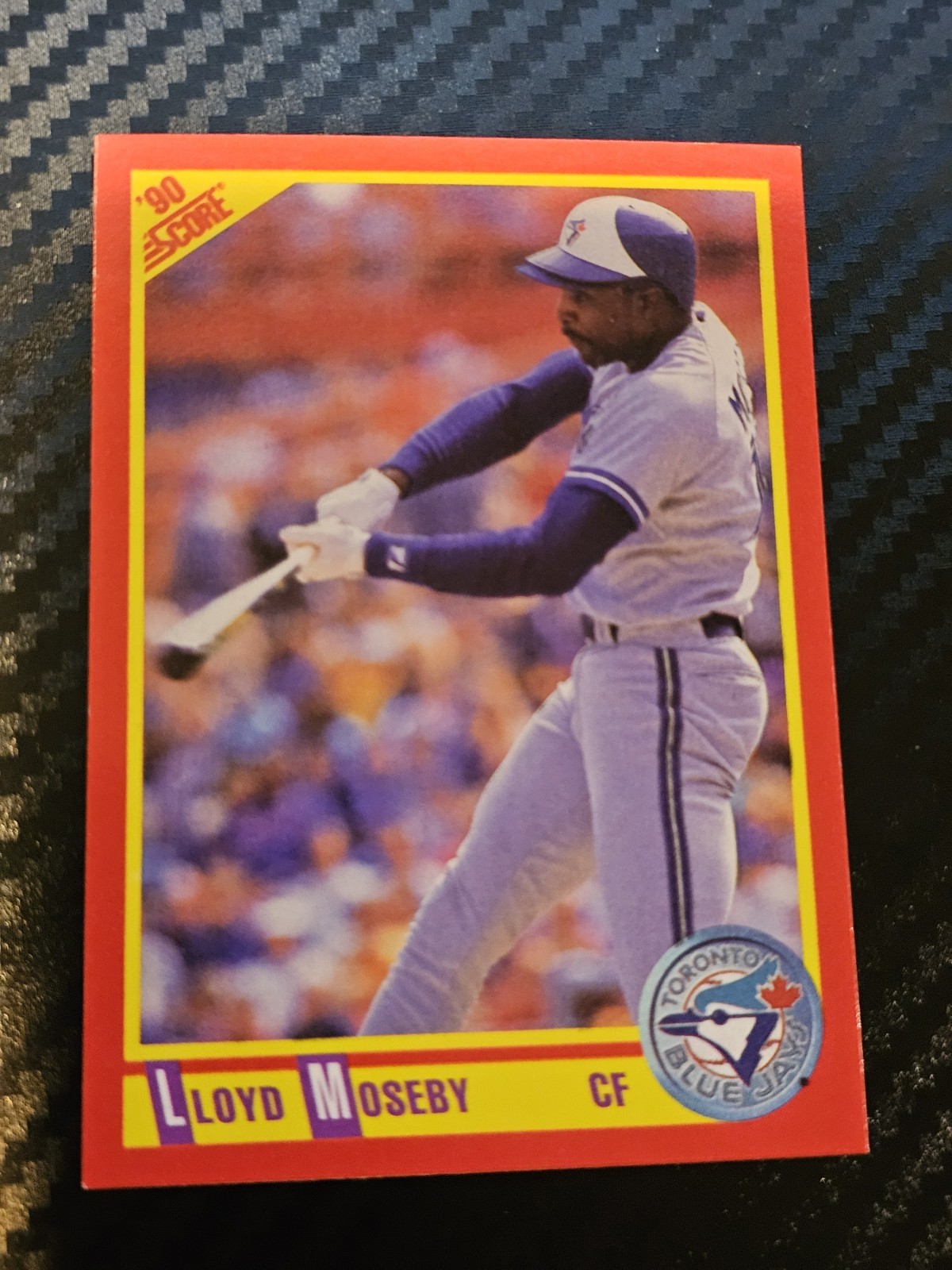 1990 Score - Lloyd Moseby #404 Toronto Blue Jays 