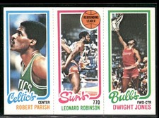 1980-81 Topps Robert Parish, Leonard Robinson, Dwight Jones #97-187-46 ~ NM-MT ~