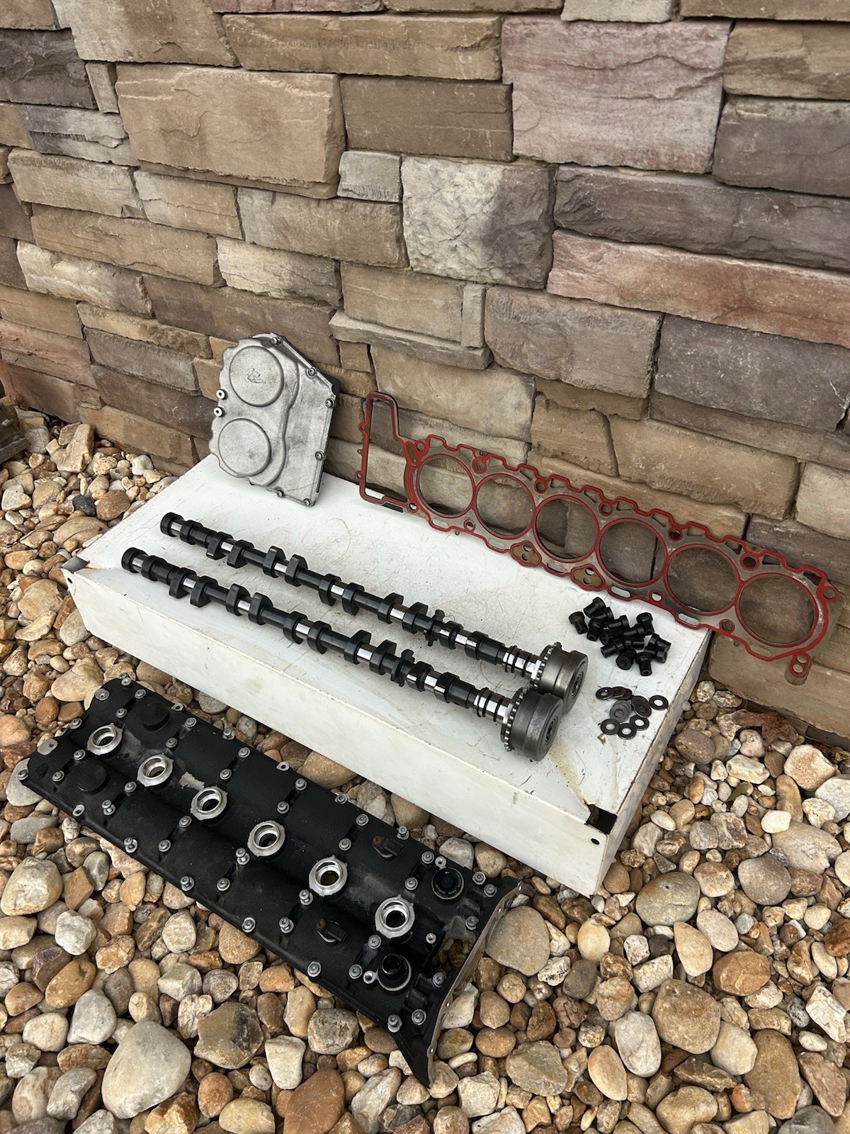 Lamborghini Aventador Left Side Cylinder Head . + Everything Else In Photos
