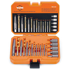 19 Piece Screw Extractor and Left Hand Drill Bits Set, Easy Out Screw Extractor