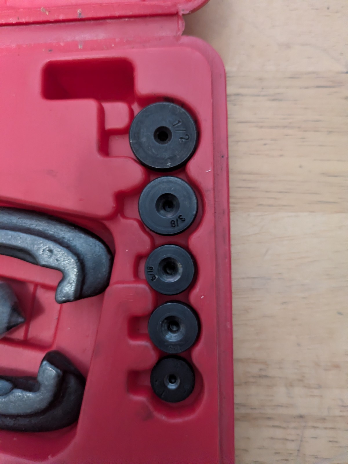 KD Tools USA Double Flaring Tool Set Kit Case 3/16" - 1/2" Tube SAE Brake