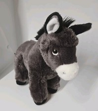 Miyoni Tots Aurora World Donkey Foal 9" Plush Stuffed Animal Toy Mule 2021 Gray