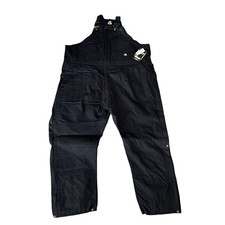 NWT Berne Workwear Heritage Insulated Duck Bib Overall Mens Size 6XL TALL B415BK