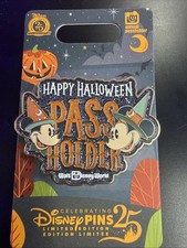 2025 DISNEYLAND HAPPY HALLOWEEN PIN DISNEY MICKEY MINNIE LE 3000 Passholder WDW