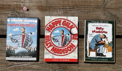 Happy Gilmore / Billy Madison DVD Special Edition Full Screen 2004 Adam Sandler