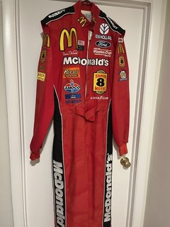 Bill Elliott McDonald’s Firesuit Does Not Look Used