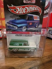Hot Wheels Slick Rides 1964 GMC Panel real riders Green Quaker State