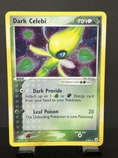 Pokemon TCG Dark Celebi 4/101 EX Hidden Legends Holo Rare Eng 2004 70HP
