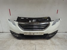 PEUGEOT 2008 ALLURE FRONT BUMPER 2014 MK1 A94 IN WHITE