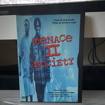 New Line Cinema Menace II Society (DVD, Widescreen, Drama) Tyrin Turner, Larenz 