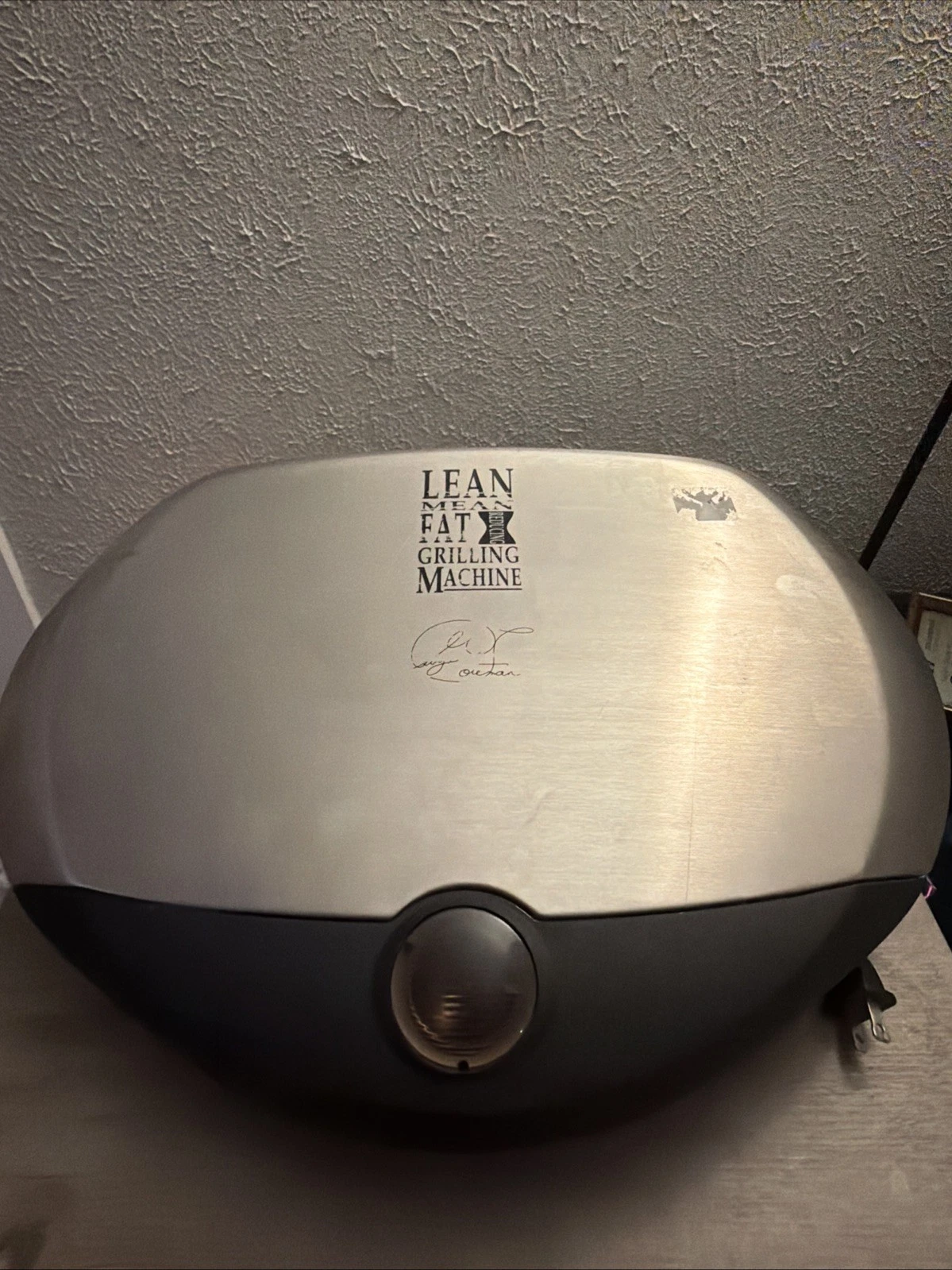 George Foreman Hot Metals Brushed Stainless Indoor Grill Family Size GR31SB