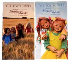 Toy Shoppe Annette Himstedt Catalogs Seasons  Sommer Kinder 2008 Lot of 2 11x6