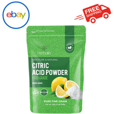 Citric Acid Powder, 2 lb - Food Grade, Non-GMO, Bath Bombs, Cleaning, Cheese Mak