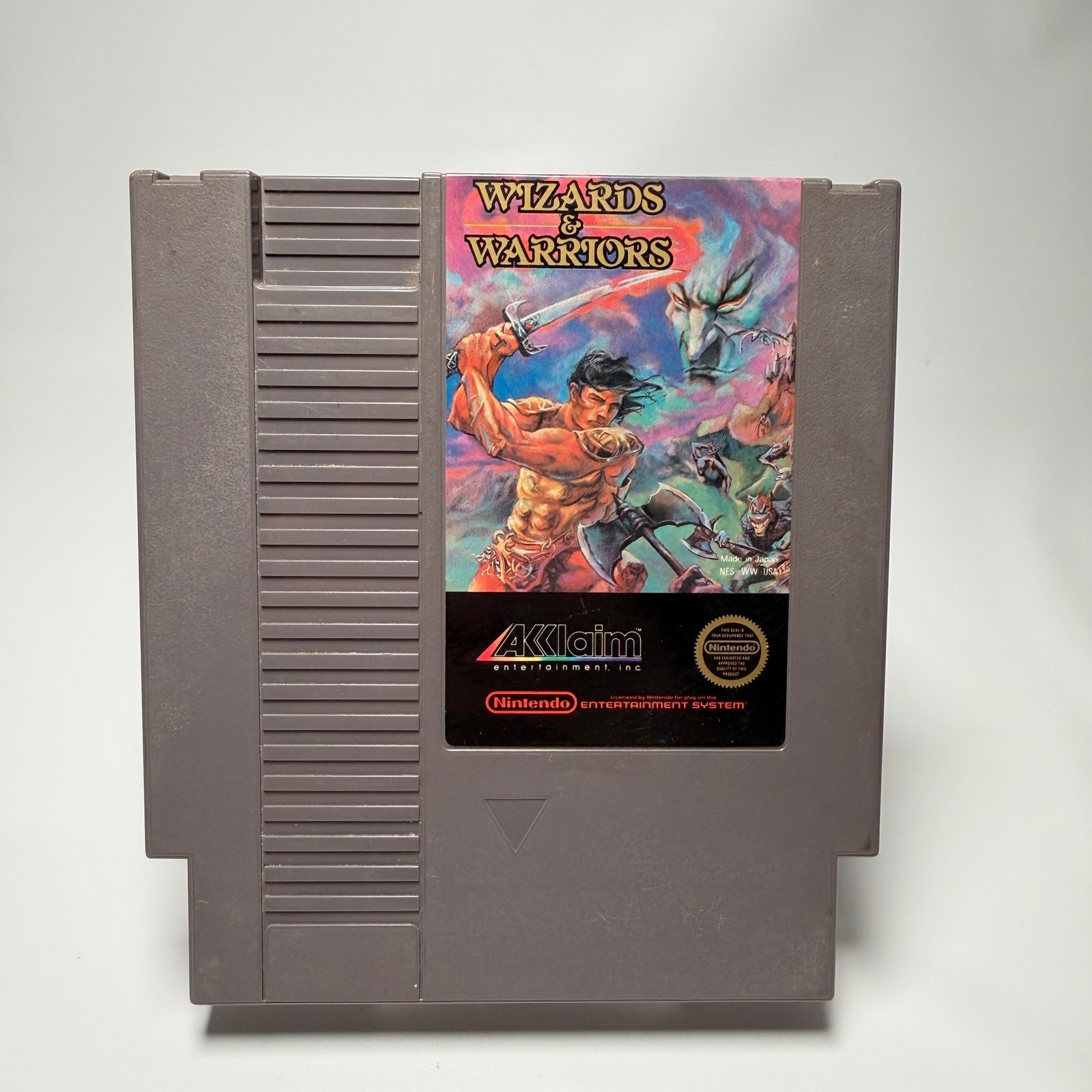 Wizards & Warriors Nintendo NES Game Cartridge Only Pre-Owned Tested And Works