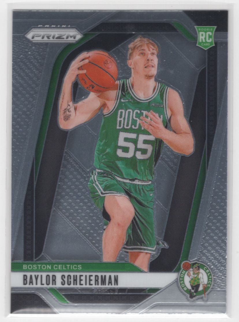 #236 Baylor Scheierman 2024-25 Panini Prizm Base * RC Boston Celtics