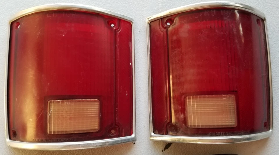 4x Lente de luz trasera para camioneta Chevrolet C10 1973-1991 +2 GM internas ¡Enviado por OEM! Foto 2 de 4