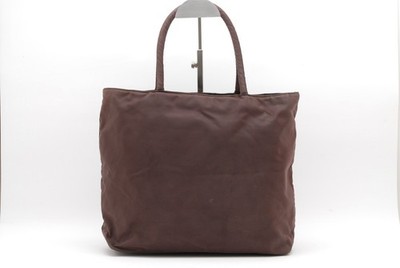 PRADA Tessuto Nylon Tote Bag Brown | eBay PRADA Tessuto Nylon Tote Bag Brown | eBay