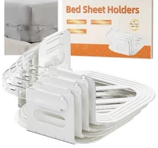Lock Sheet Holders Keep Sheets Tight Heavy Duty Bed Sheet Holder Corner Fitted S