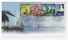 Cocos (Keeling) Islands 1999 Sailing Boats Jukongs FDC